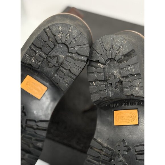 Carolina Steel Toe Leather Work Metguard Logger Boot Waterproof Mens 9.5D CA7821 - Picture 14 of 16